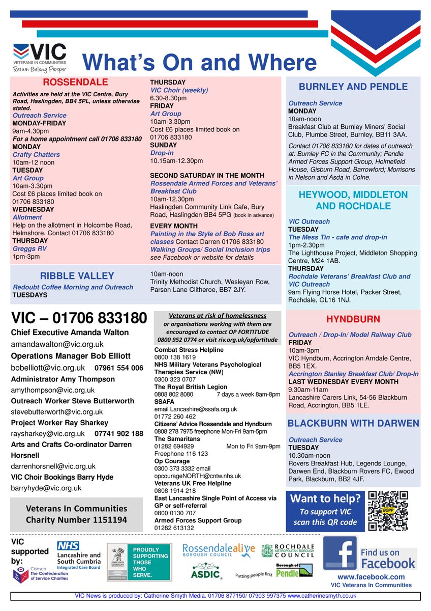 The Veterans In Communities September newsletter is now available to read and down from our website now.  veteransincommunities.org/news.html