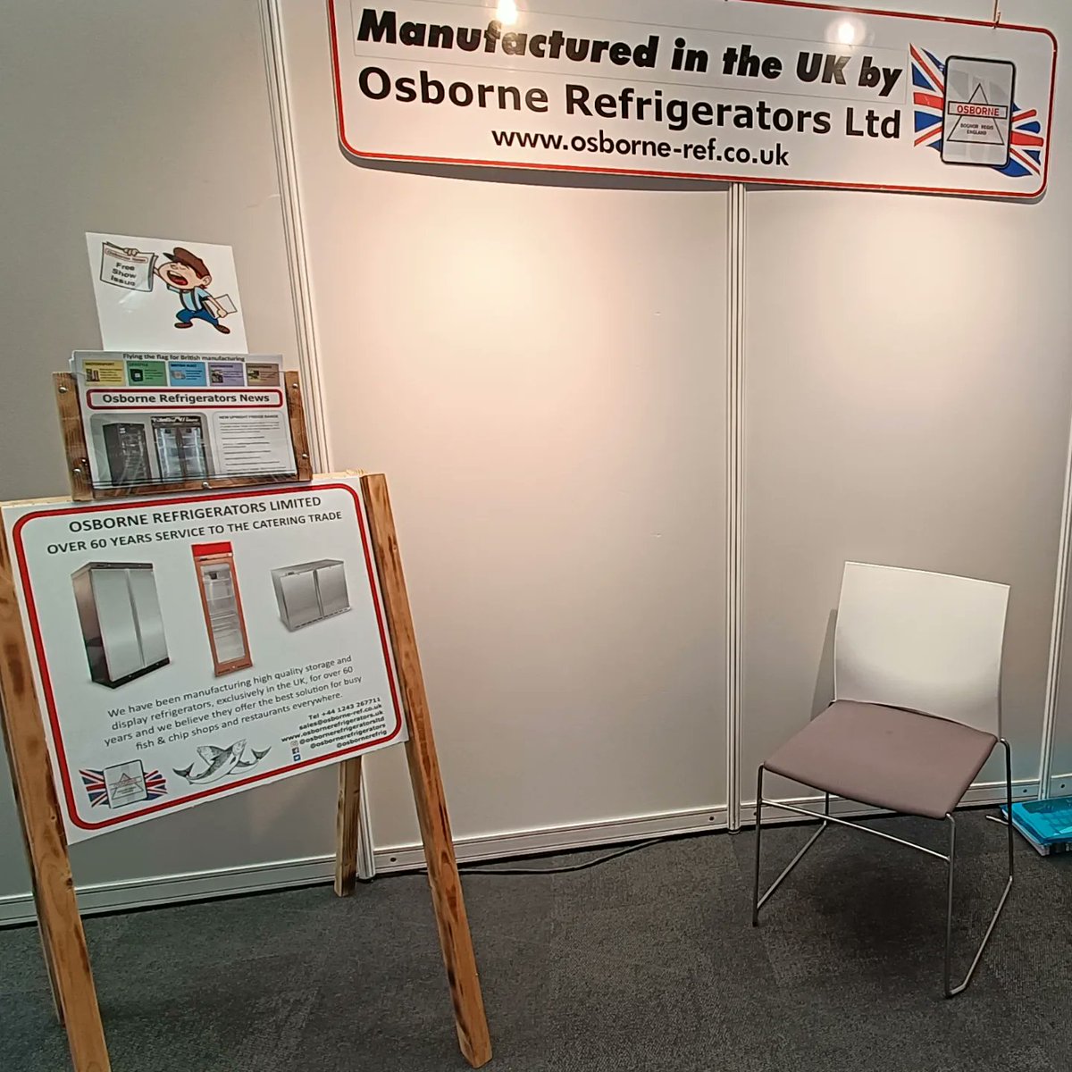 We're here at the beautiful <a href="/TheBDC/">Business Design Centre</a> for <a href="/Caffe_Culture/">Caffè Culture</a> . You can find us opposite the Total Coffee Theatre, so pop over and say hello if you'd like to chat about our specialist milk fridges, or anything else in our extensive range