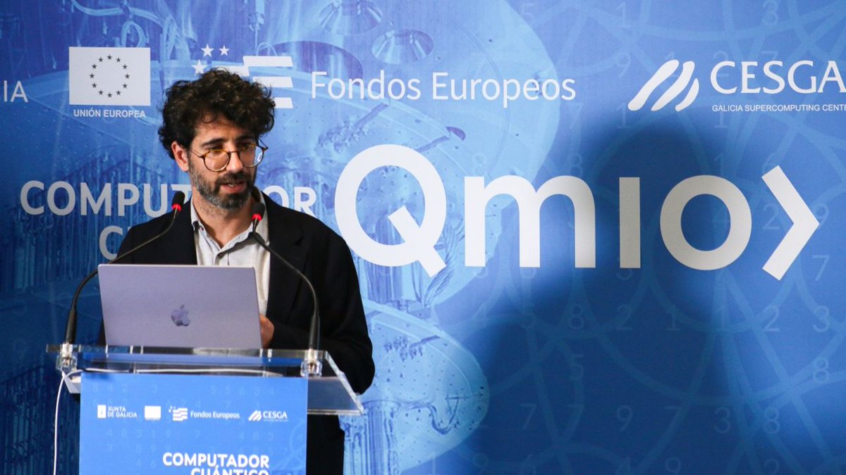 ComputerworldES's tweet image. El Centro de #Supercomputación de Galicia (@CESGA_) ha puesto en marcha en Santiago de Compostela su nuevo ordenador cuántico, #Qmio, el más potente en funcionamiento en el sur de Europa con una capacidad de 32 cúbits. bit.ly/465ELmh