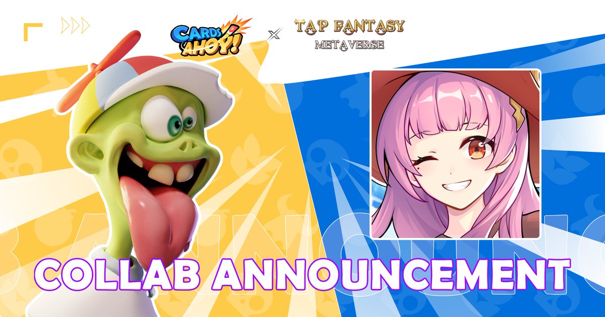 cardsahoygame's tweet photo. Ahoy!💥

MEME POWER RANKING CONTEST is now online💥

Thanks to @tapfantasy2021  as our ton gamefi partner for providing 10 Tap Fantasy NFT Mystery Boxes in the #CardsAhoyMemeBox  prize pool💥

#CardsAhoy #Memes https://t.co/dojlzRoWxt