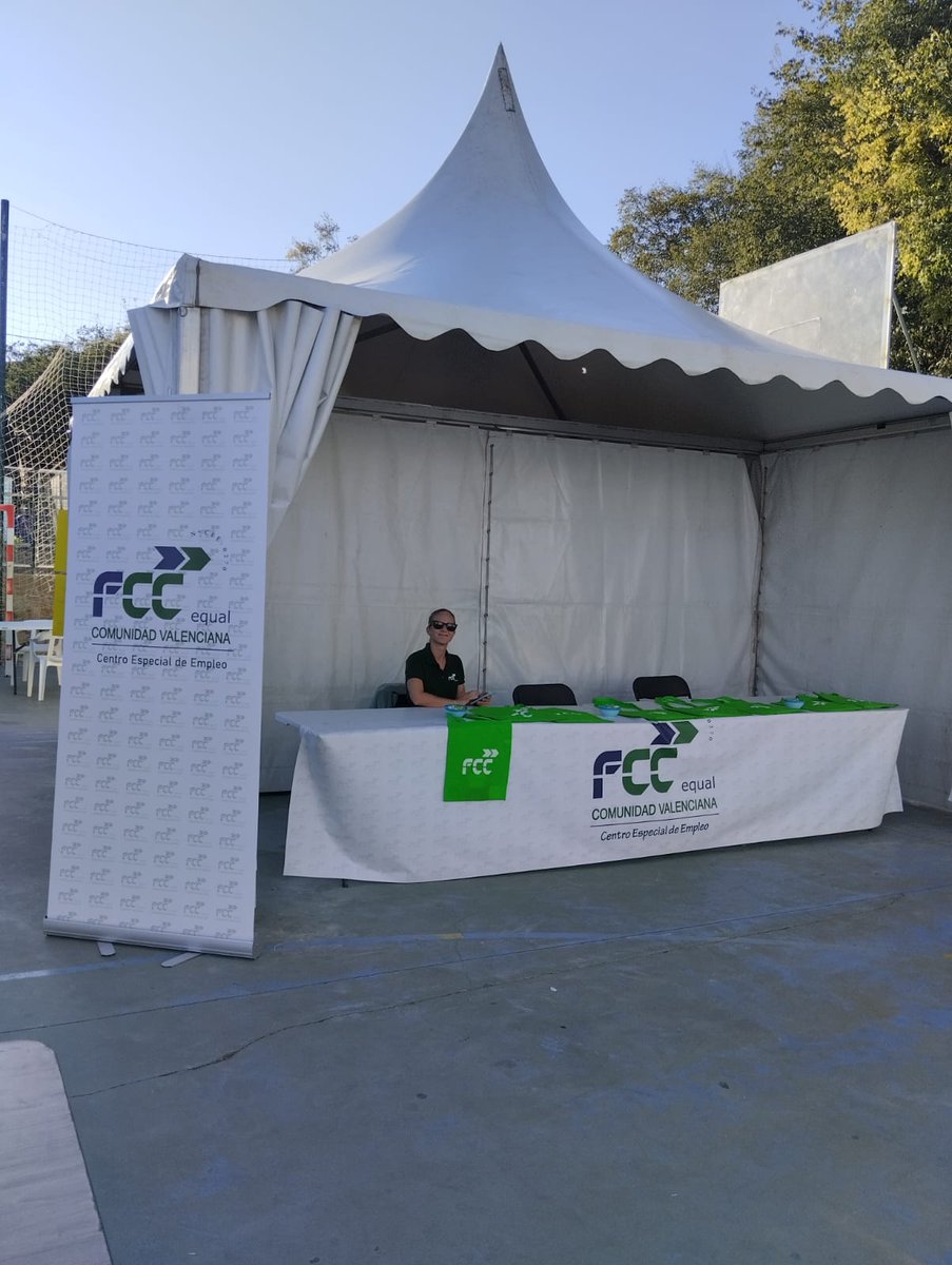 FCC_Equal's tweet photo. Participamos en la II #FeriadelMoscatel de Godelleta ofreciendo talleres educativos de #reciclaje e información sobre la empresa. 

Desde marzo de 2023, prestamos el servicio de recogida de residuos, poda y enseres y muebles, el primero adjudicado íntegramente a FCC Equal. https://t.co/BAmVVXCNzN