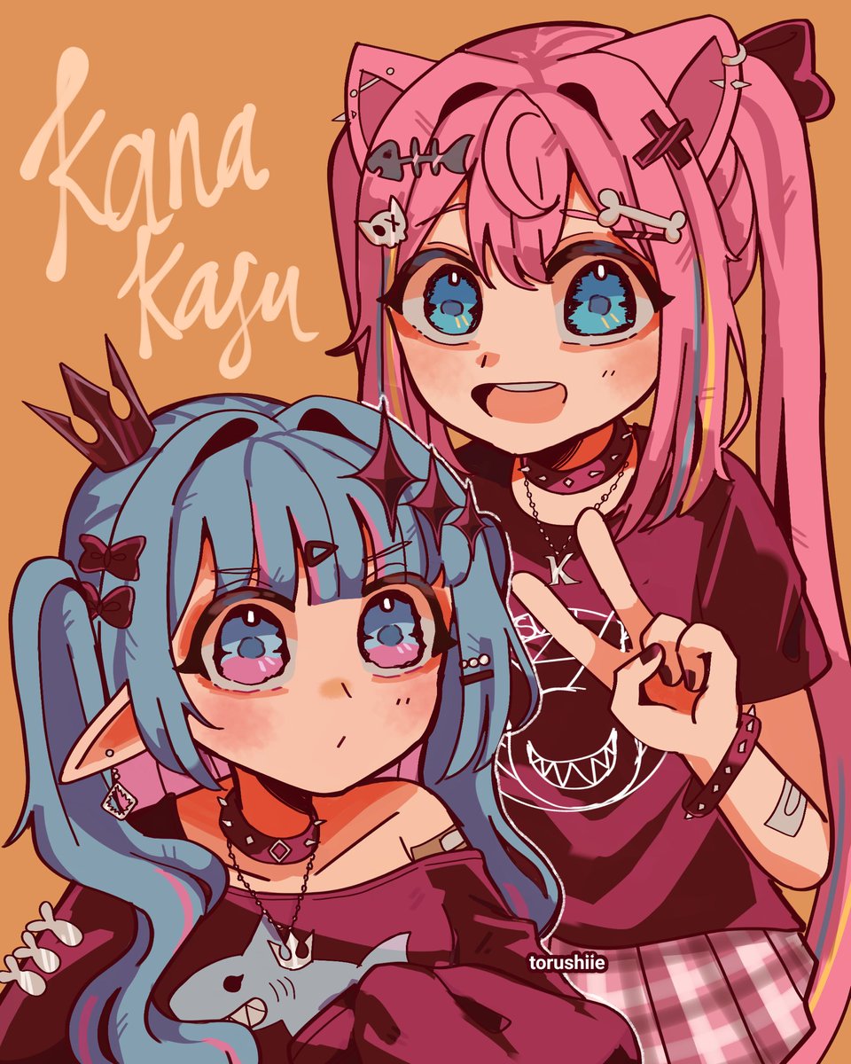 a dtiys entry but on instagram @/usagi.minku and @/airii.exe

#dtiys #drawthisinyoustyle #art #digitalart #oc #illustration #tbhkartstyle