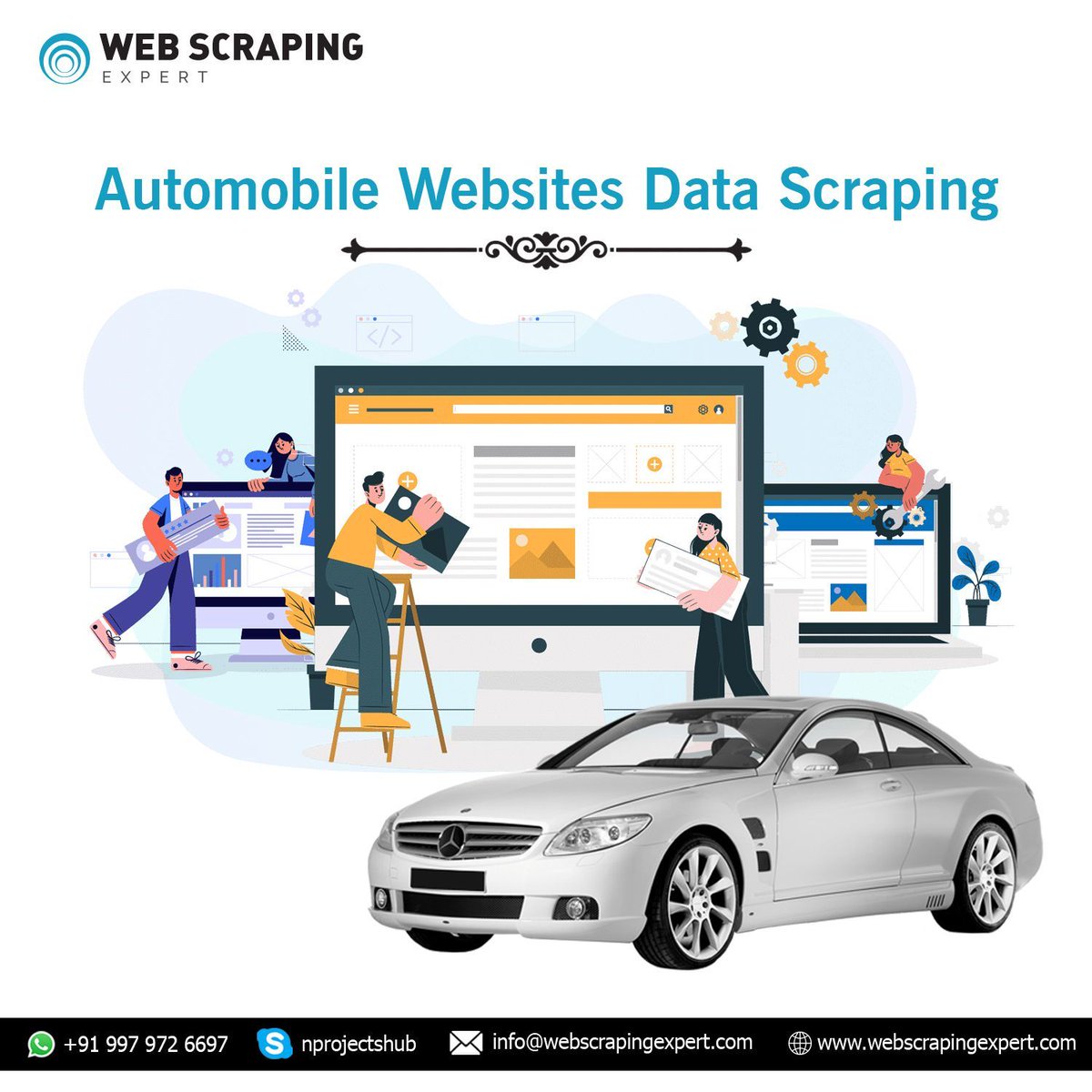 tonnyraval's tweet image. Automobile Industry Data Scraping

Email us at: info@webscrapingexpert.com

webscrapingexpert.com/automobile-web…

#scrapeautomobiledata #webscrapingautomotiveindustrydata
#automobiledatascraping #vehicledealershipwebscraping #automotivedatabase #usedcarsdatascraping #automobiledealersdata