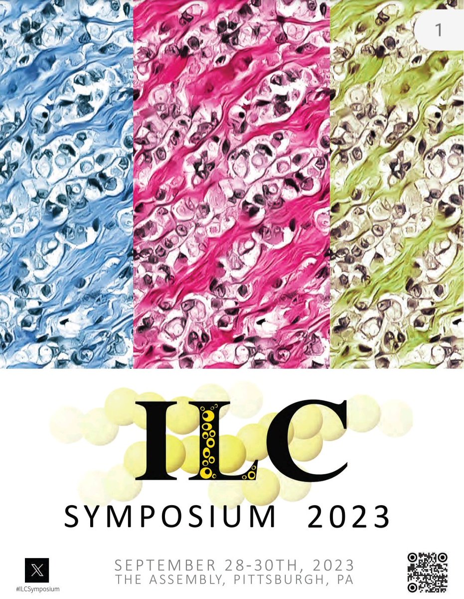 After the 3 day International #LobularBreastCancer Symposium    there's more to come by way of disseminating information.... Meanwhile you can download the abstract booklet from #ILCSymposium website ilcsymposium.com
Shout out to the organisers 🙏