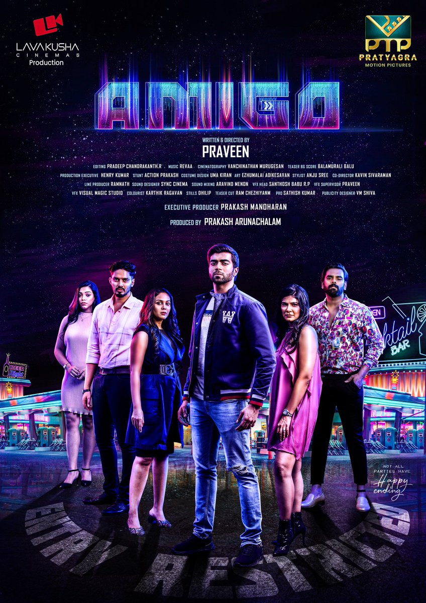 VijaySethupathi (@vijaysethuoffl) on Twitter photo Happy to launch #LavakushaCinemas Production & Pratyagra motion pictures Presents #AMIGO ⏲️
Best Wishes to entire team 💐
Written and Directed by - <a href="/dirpraveenkumar/">praveen kumar</a>
<a href="/IamChandini_12/">Chandini Tamilarasan</a> @pratyagra <a href="/prosathish/">Sathish</a> Happy to launch #LavakushaCinemas Production & Pratyagra motion pictures Presents #AMIGO ⏲️
Best Wishes to entire team 💐
Written and Directed by - <a href="/dirpraveenkumar/">praveen kumar</a>
<a href="/IamChandini_12/">Chandini Tamilarasan</a> @pratyagra <a href="/prosathish/">Sathish</a>