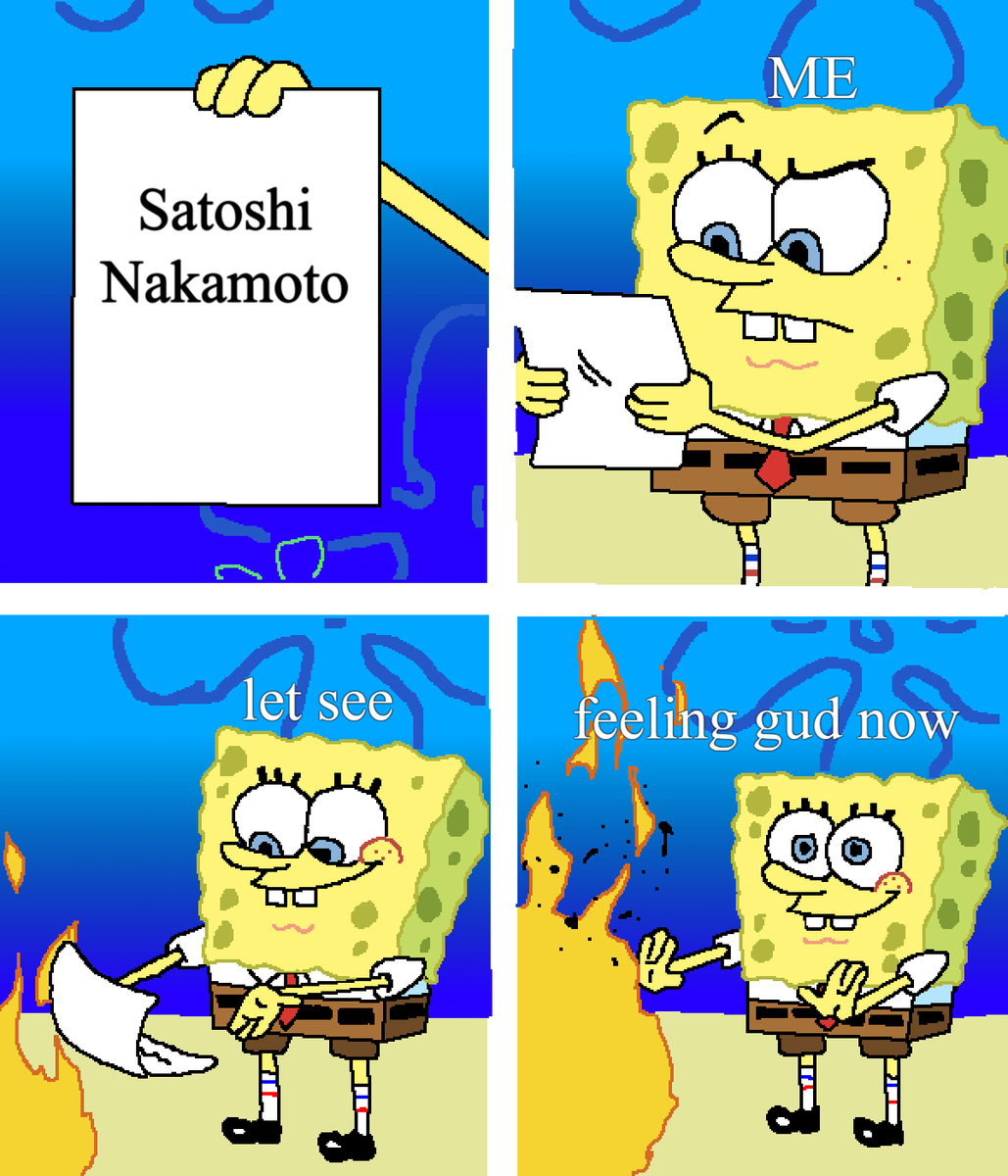 Today i keep hearing people talking about #SatoshiNakamoto, so what is the point here?
-What happen if he is real? Should we care?
-It's crypto guys, the market is already unpredictable and volatile it self.
#Satoshi means nothing to me, just focus on building my X.
#follo4follo