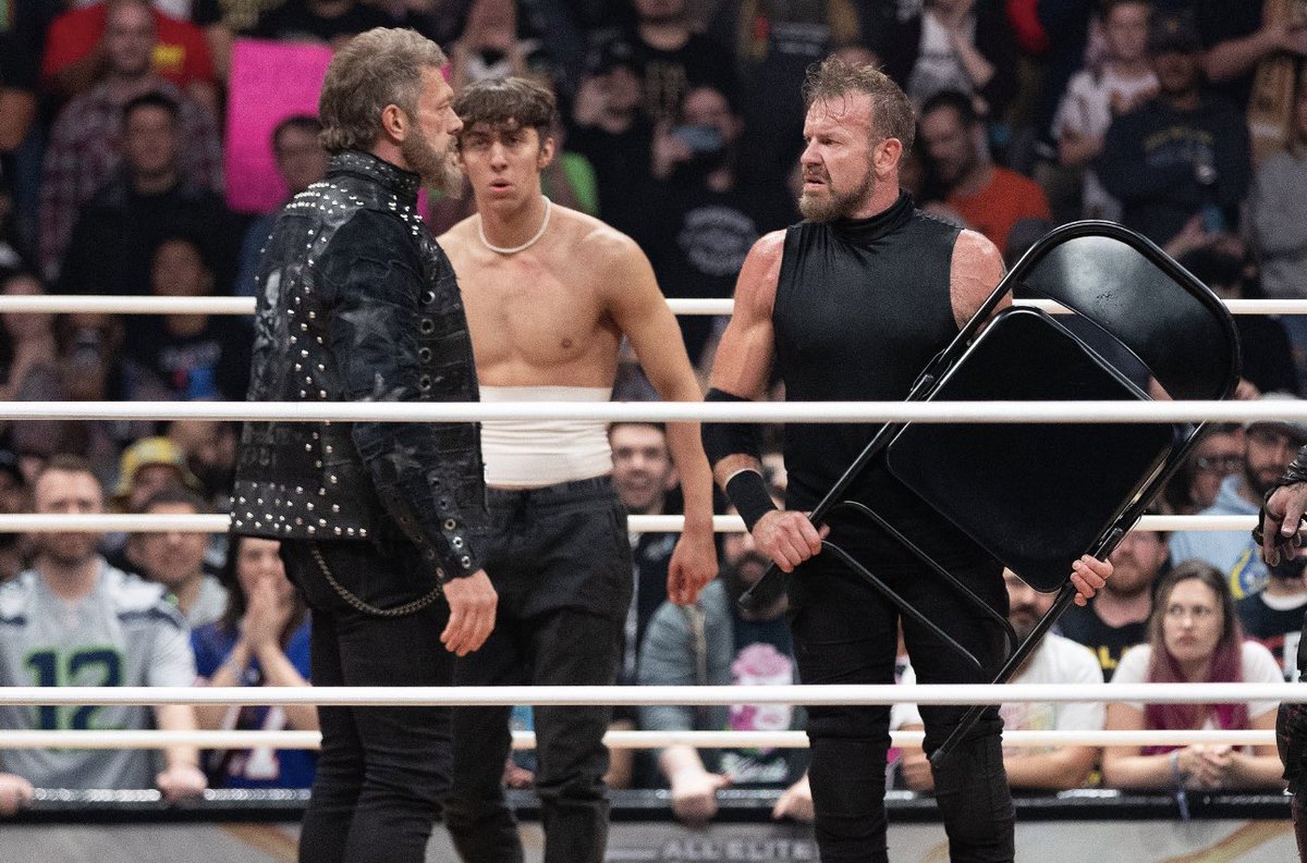WrestleOps's tweet image. Adam (Edge) Copeland, speaking with CBS, on working with Christian in AEW: “If we could end this together, that's the dream.”

“I sat down with my girls and I'm like, 'OK, so what does dad do, girls?' What do I do? And I laid out the scenarios for them. Lyric said it and then…
