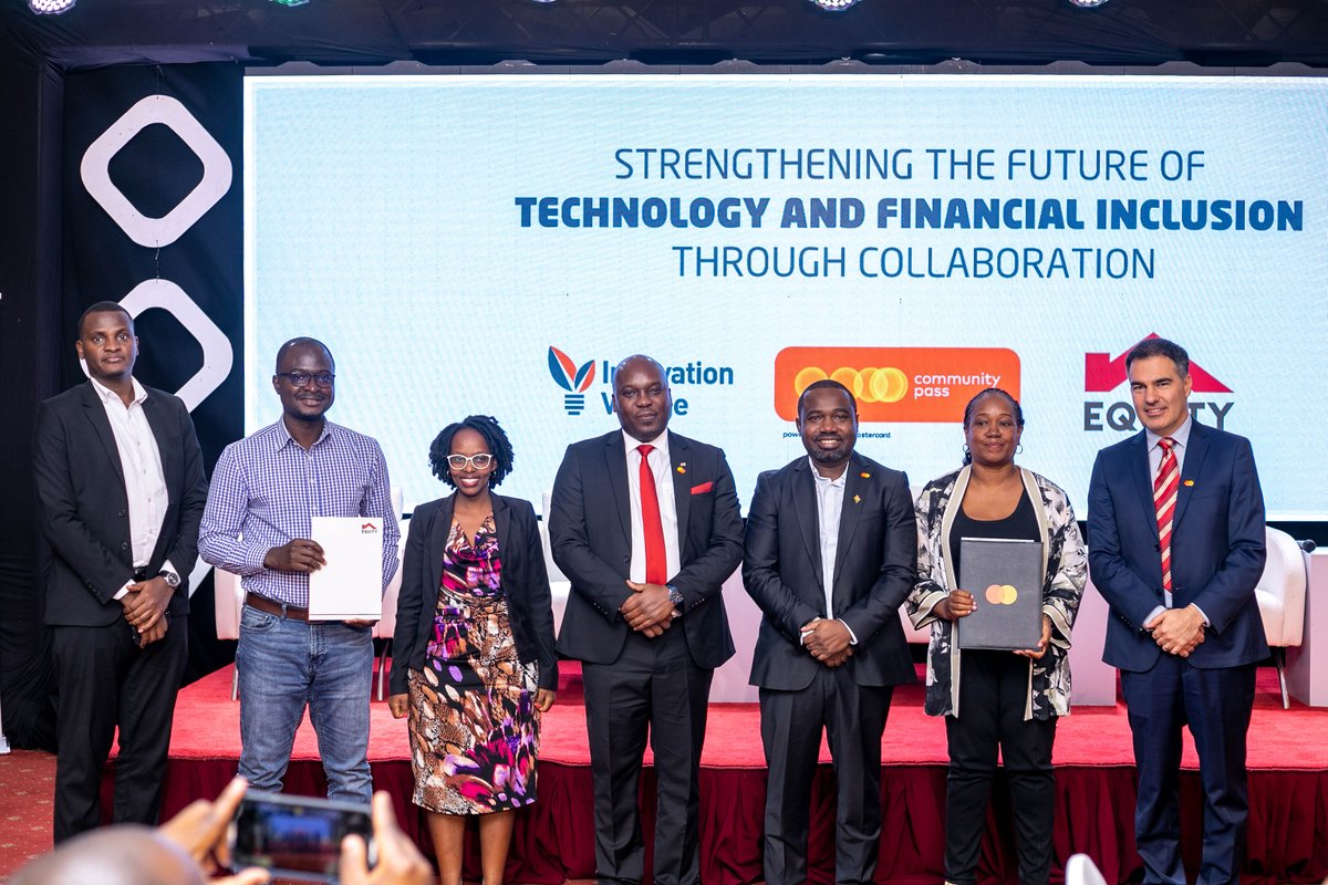 Here are highlights and remarkable moments from today’s <a href="/Mastercard/">Mastercard</a> &amp; <a href="/UgEquityBankg/">Equity Bank Uganda</a> partnership signing event which was under the theme “Strengthening the Future of Technology and Financial Inclusion through Collaboration” as part of our #DigitalEconomyProgram journey!
#athread