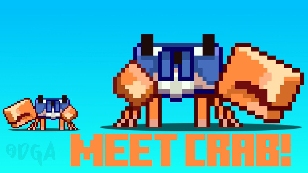 The New Mob has been revealed for MOBVOTE 2023
CRAB!! Will you vote for the CRAB?
& here is the pixel replica of my version of the CRAB! 

Made by @DiamondGamerAsh
#minecraftmobvote #MinecraftLive2022 #Minecraft