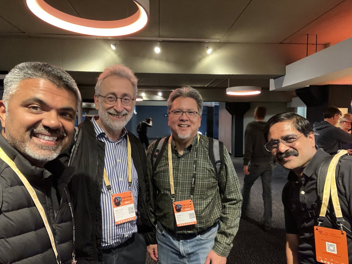 Sharat Chander @sharatchander.bsky.social (@sharat_chander) on Twitter photo Ran into the upper echelons of #Java expertise at <a href="/Devoxx/">Devoxx</a>!
//<a href="/venkat_s/">Venkat Subramaniam</a> <a href="/stuartmarks/">Stuart Marks – @stuartmarks@mastodon.social</a> <a href="/mauricenaftalin/">Maurice Naftalin</a> Ran into the upper echelons of #Java expertise at <a href="/Devoxx/">Devoxx</a>!
//<a href="/venkat_s/">Venkat Subramaniam</a> <a href="/stuartmarks/">Stuart Marks – @stuartmarks@mastodon.social</a> <a href="/mauricenaftalin/">Maurice Naftalin</a>