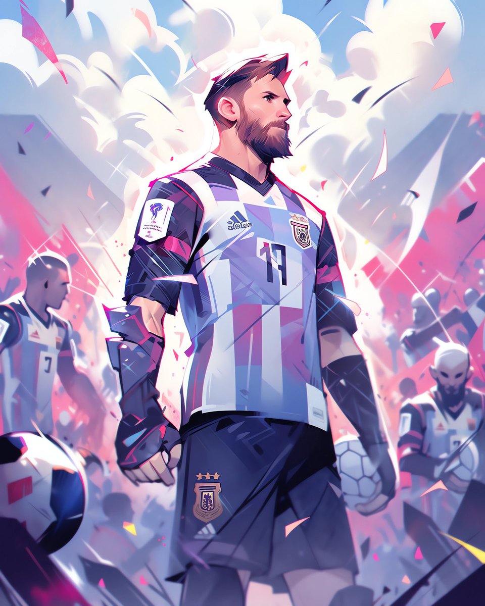 pixelsbysynth's tweet image. Lionel Messi 🐐

#midjourney #nijijourney #LionelMessi #messi