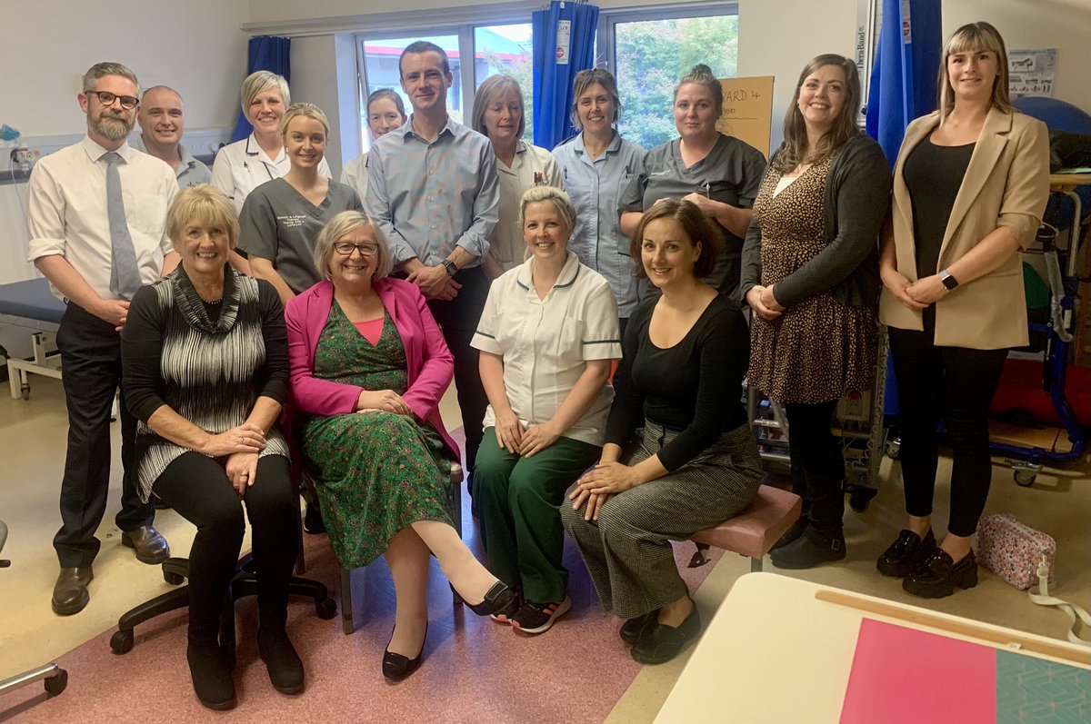 And thanks to our Consultant Therapist Sue &amp; our fabulous, ambitious Stroke Therapy team supporting our patients across the entire pathway. Clear valuing of all the skills across the MDT workforce &amp; demonstrating the value of REHAB in peoples own 🏠 #ESD <a href="/RuthCr/">Ruth Crowder</a> <a href="/ChrissieMoz/">Resting</a>