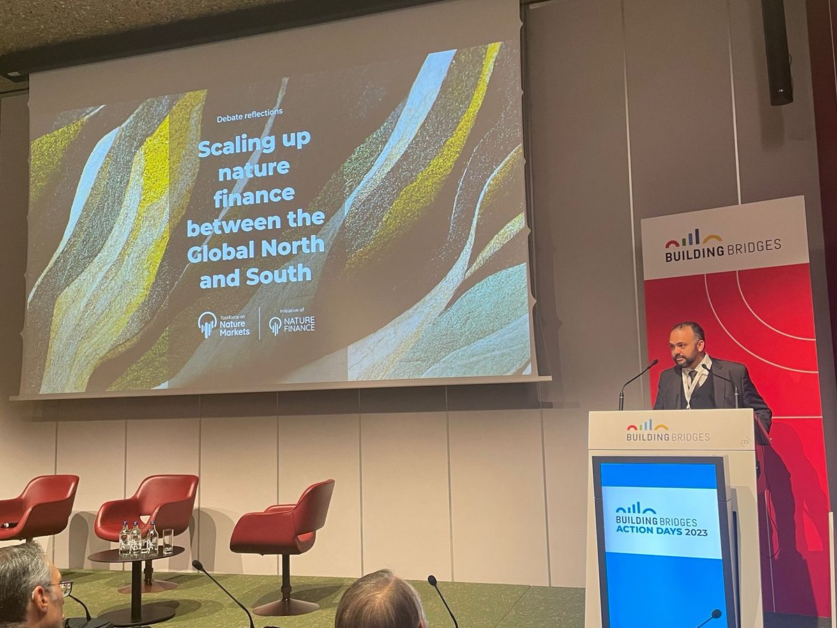 Taskforce On Nature Markets tweet media