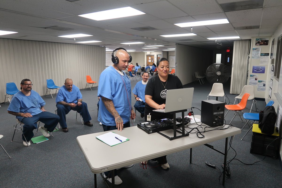 I teach djing on Saturdays at a prison in the Inland Empire and I’ll have to say it’s one of the most rewarding things I’ve ever done as a DJ. These guys are the best! I’ve been there for almost a year and I’m looking forward to 2024 at CRC!