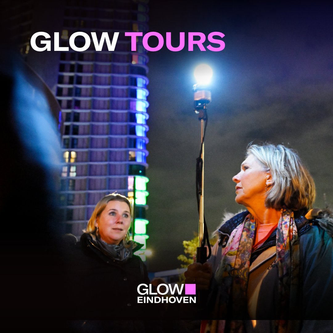 Ontdek nog meer van GLOW Eindhoven met een gids 🙋🏽‍♂️ en boek een Tour, Privé Tour of doe een Culinaire Tour terwijl je onderweg de sfeer en kunstwerken van GLOW beleefd. Ontdek meer hierover op gloweindhoven.nl/praktisch/glow…
#GLOWTours #Eindhoven #privé #Route #walkingdinner