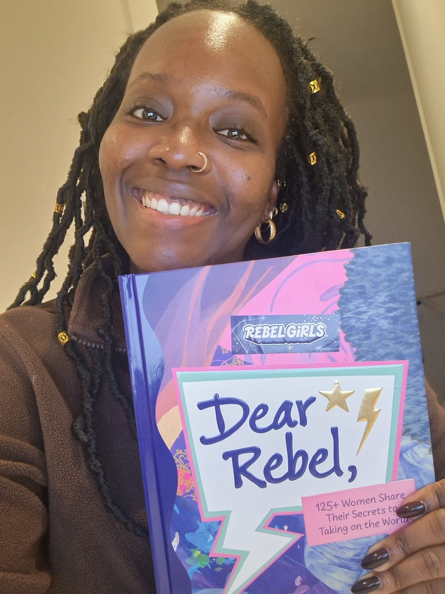 It's Dear Rebel Girls Pub Day! 🎊🎉 So honoured to be part of this edition of @rebelgirlsbook alongside 140 other powerful women and girls🔥🥰. I hope my musings help the generation of powerhouses to take up space and dismantle patriarchy with self-love at the core.