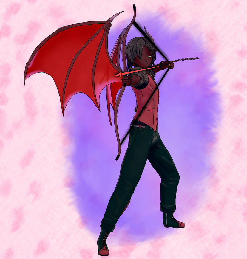 miny_boy's tweet photo. #NationalBoyfriendDay I mean the two demons are married but at one point before Xulmus was Zise's only anchor to sanity in dark times. #dnd #dungeonsanddragons #monsterg https://t.co/JUNHX1CBbA