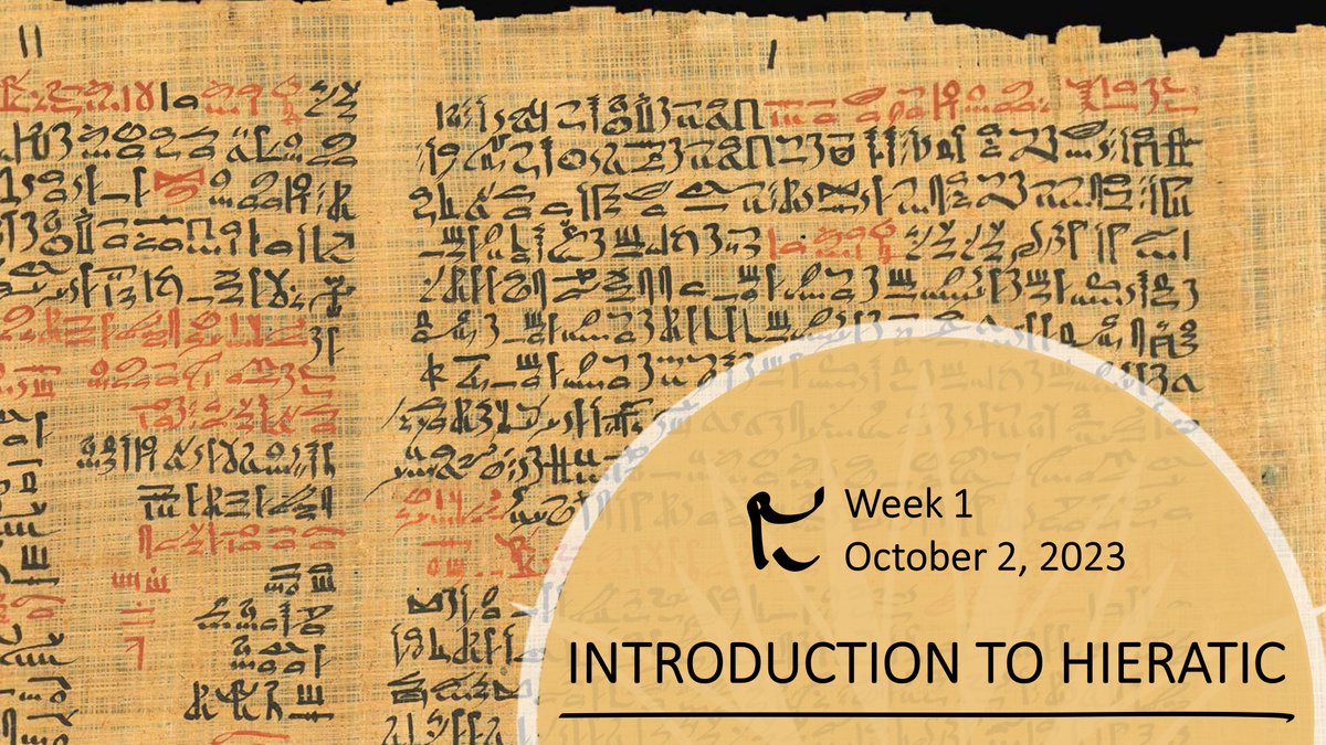 FDS_III's tweet photo. For the only time in 25 years (maybe ever), we had our first class last night for Introduction to Hieratic @ISAC_UChicago. We have 63 students in the class! It is a testament to the general interest in ancient languages. I am curious, is this the largest hieratic class ever? https://t.co/4Umwp0xiKA