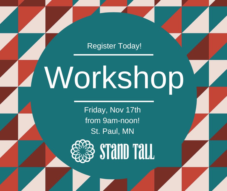 I only do this public workshop four times a year. It’s for any one person that wants to develop their speaking skills. Register today! I promise to make it fun and painless. standtall-llc.com/public-worksho…