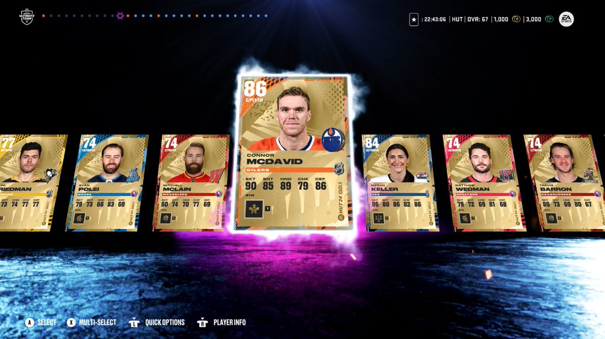 First pack 😂