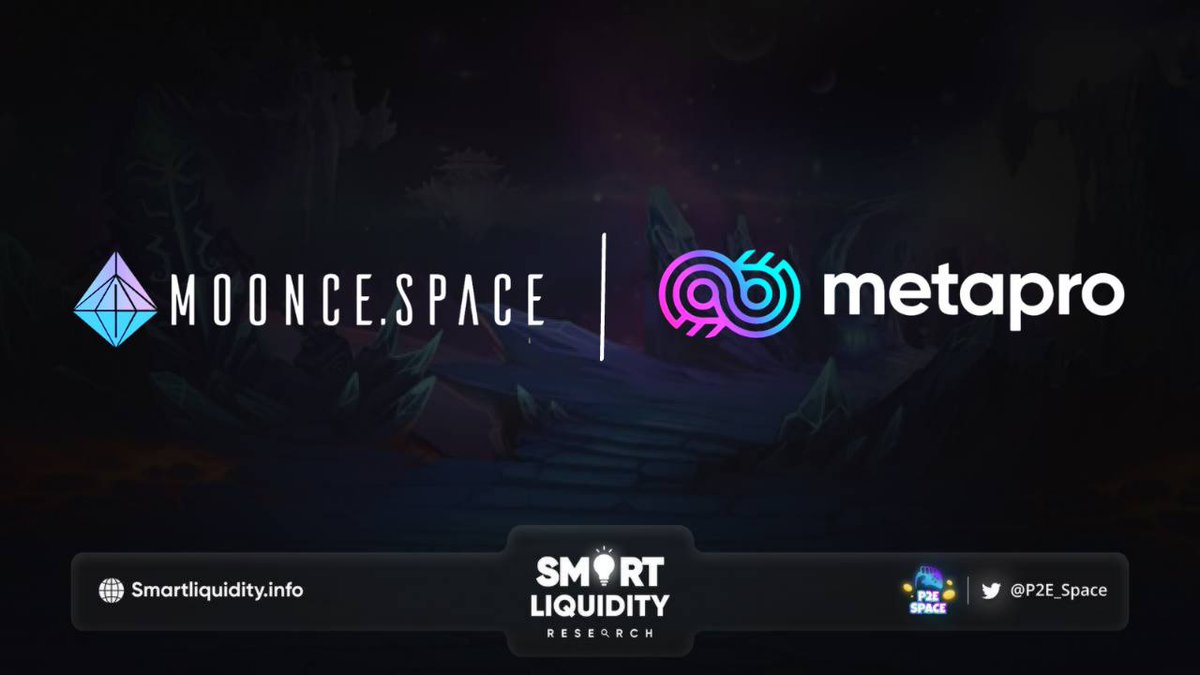 SuccessTipsAI's tweet photo. 🖲️ @Metaproapp announces a new partnership with @MoonceSpace
🖲️ #Moonce is a space designed for those who want to grow their crypto portfolio, earn daily passive income, play games and experience many other exciting opportunities that will make your life easier and better.
🔽VISIT
https://t.co/33cWbfYcIN
