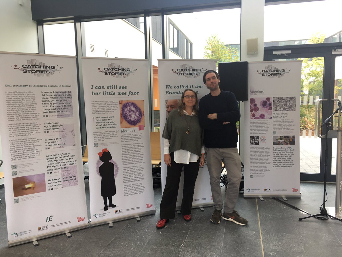 Cliona O'Carroll (@ocarrollc) on Twitter photo Delighted to see our Catching Stories exhibition and the #oralhistory of infectious disease continue life in ‘d’Orthopedic’ to mark the HSE’s Winter vaccination drive. <a href="/corkfolklore/">Cork Folklore</a> @scienceirl <a href="/UCCResearch/">UCC Research</a> <a href="/CACSSS1/">UCC Arts, Celtic Studies and Social Sciences</a> <a href="/UCCFolklore/">UCCFolklore</a> catchingstories.org Delighted to see our Catching Stories exhibition and the #oralhistory of infectious disease continue life in ‘d’Orthopedic’ to mark the HSE’s Winter vaccination drive. <a href="/corkfolklore/">Cork Folklore</a> @scienceirl <a href="/UCCResearch/">UCC Research</a> <a href="/CACSSS1/">UCC Arts, Celtic Studies and Social Sciences</a> <a href="/UCCFolklore/">UCCFolklore</a> catchingstories.org