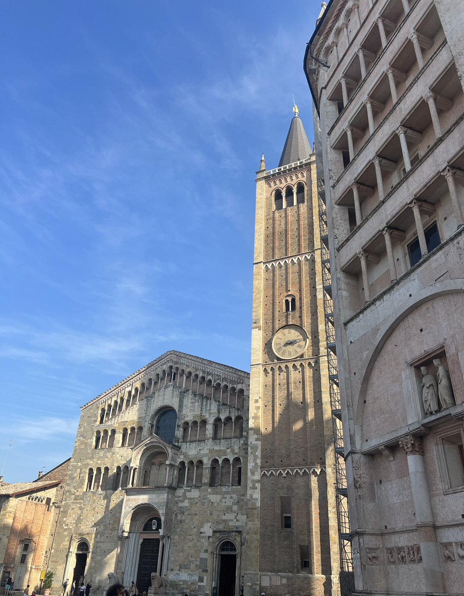 DeniseHorland's tweet photo. As a member of @browardleague and @FLCities, of course I had to stop and say a prayer at the Municipality Chapel inside the 900+ year old Santa Maria Assunta Cathedral in Parma, Italy today! #FlCitiesStrong #InnovateBroward #MunicipalGovernment https://t.co/3iF6KjScgq