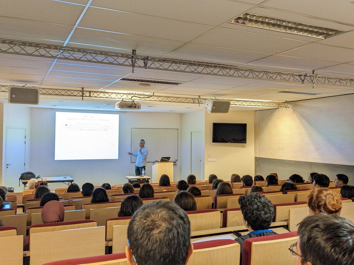 EUR G.E.N.E. Grad School (@eurgeneparis) on Twitter photo Amphitheater almost full for Prof. Shinkai from Riken and his talk "My way of Epigenetics", invited by our wonderful student team <a href="/SeminarSerieMEG/">Seminar Series by the MEG</a> this evening! Amphitheater almost full for Prof. Shinkai from Riken and his talk "My way of Epigenetics", invited by our wonderful student team <a href="/SeminarSerieMEG/">Seminar Series by the MEG</a> this evening!