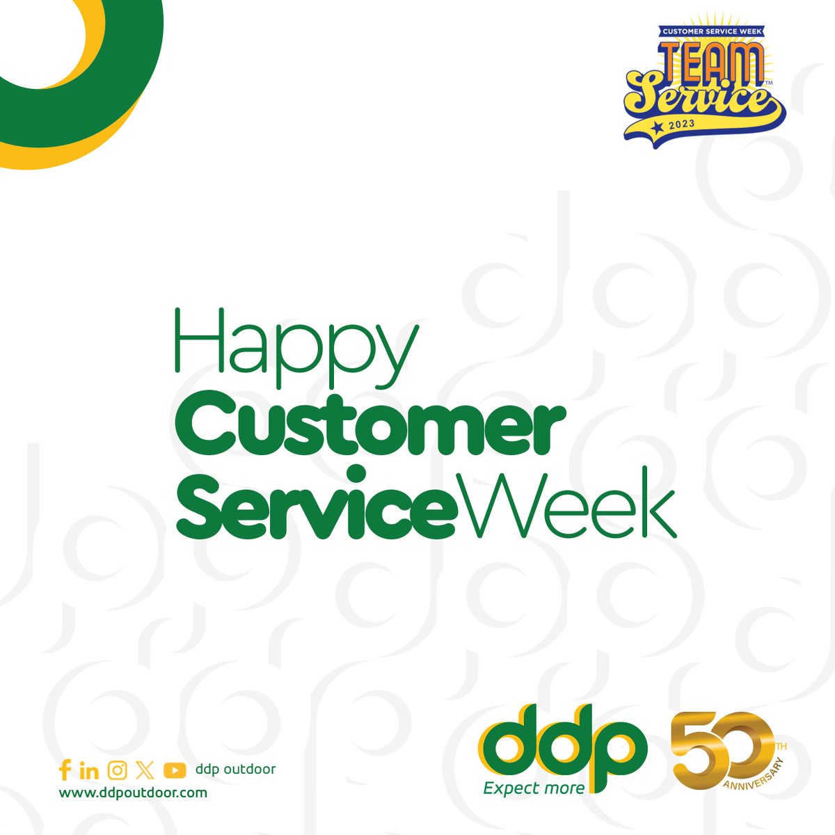 Happy #CustomerServiceWeek2023! 🎉

We want to thank you, our valued clients, for choosing us as your #billboard #advertising partner. We are grateful for your trust and loyalty, and we look forward to serving you in the future.

As a token of our appreciation, ...(1/2)