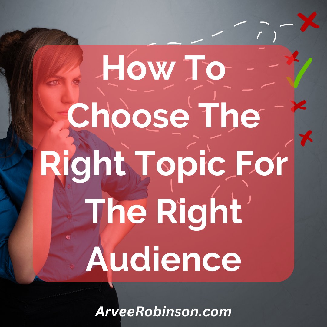 I discuss the importance of having three different topics in your wheelhouse and how to tailor each one to fit the needs and interests of your specific audience.

Read the full article now! linkedin.com/pulse/how-choo… 

#article #speakingskills #publicspeakingtips #arveerobinson