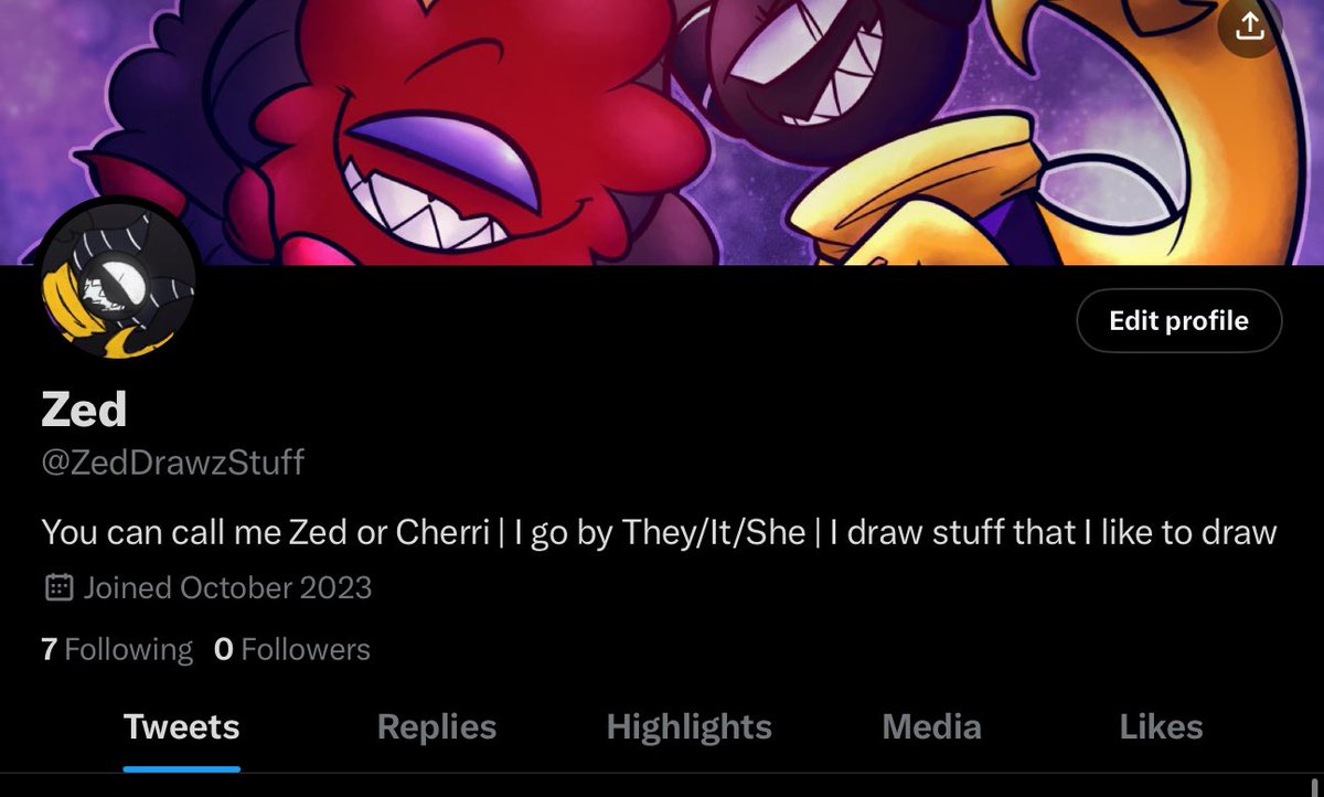 Ok. Ive decided what i want to do 

I want a fresh start, moots go follow @ZedDrawzStuff if you want to stay incontact with me. 

I hope this ends out alot better than what happened here

So unless you dont follow my new acc, ciao