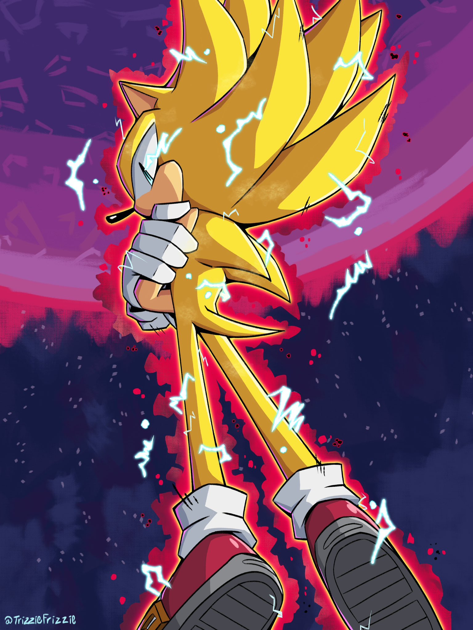 Trizzie Fresh on X: Sonic's Peak: Super Sonic 2 #SonicFrontiers  #SonicTheHedegehog #Sonicfanart  / X