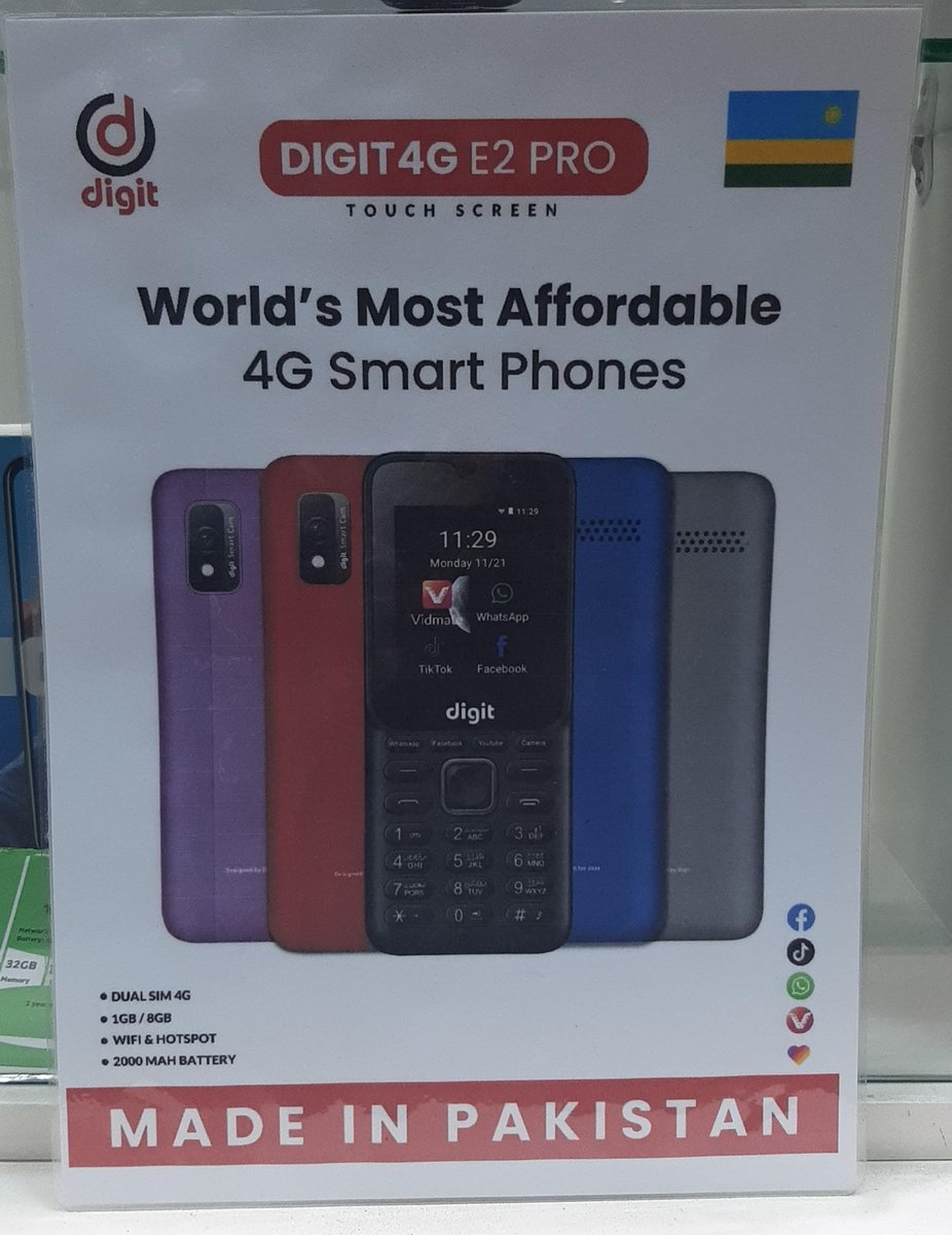 PakinRwanda's tweet photo. 🇵🇰 It's inspiring to witness the global impact of Pakistan's mobile industry. Kudos to CEO DiGiT, @abdulrehman1981, for his visionary approach in expanding to Rwanda. Looking forward to more advancements and a strong relationship ahead! https://t.co/lounqLEmv3