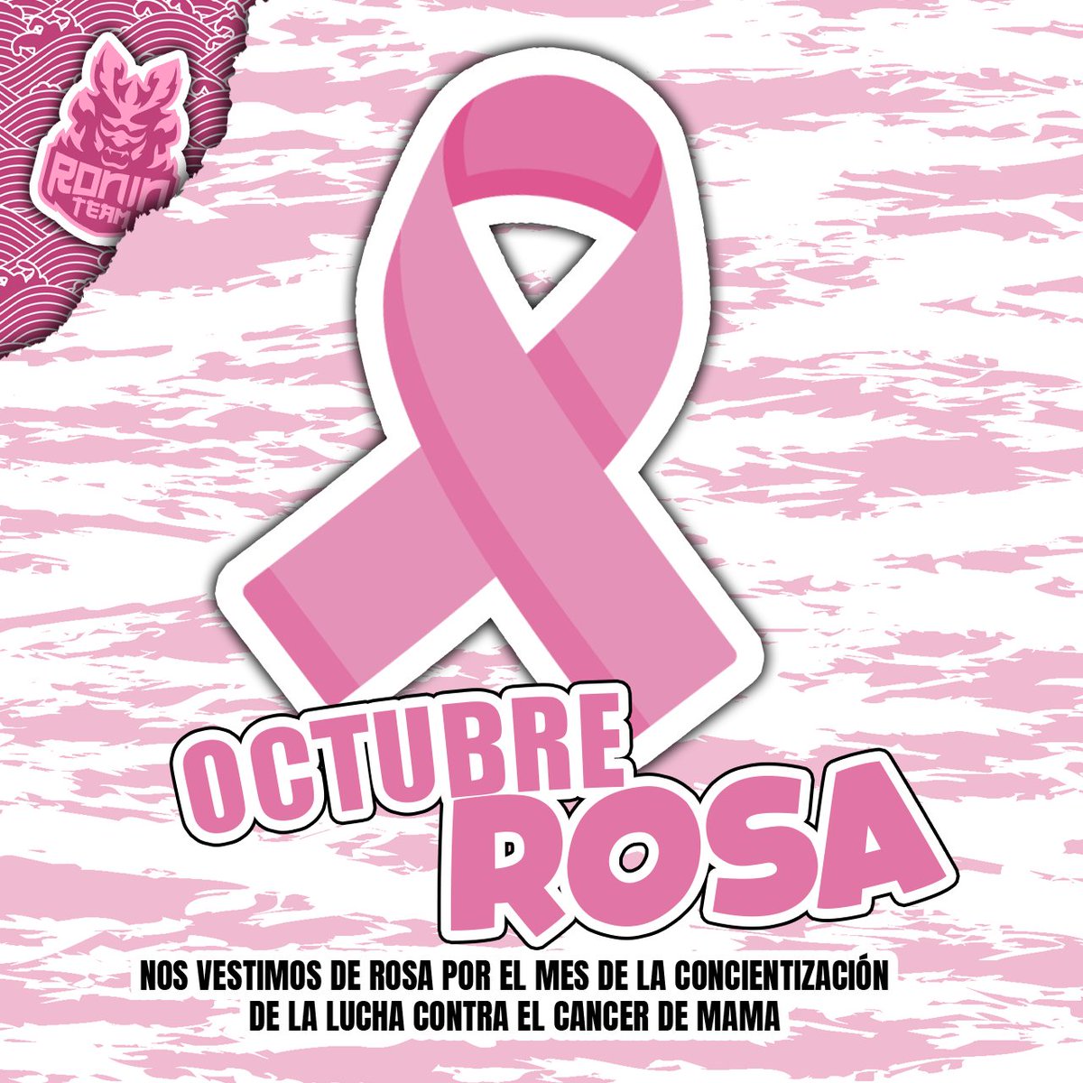 roninteamgg's tweet photo. #OctubreRosa 🎀
Octubre se tiñe de rosa, el mes de la sensibilización del cáncer de mama. Infórmate, explórate, conócete y cuídate.🎀💖 https://t.co/c835XqZHWA