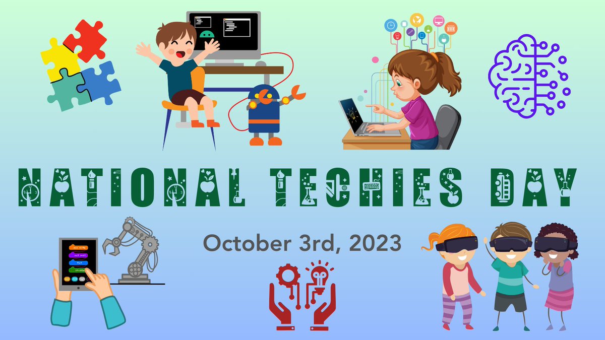 4everSagacious's tweet image. 🚀 To all the budding tech wizards out there, you&apos;re the future! 🌍 National Techies Day is a reminder that the tech world is for kids too! 🌟 What&apos;s your tech superpower - coding, robotics, or something else? Let&apos;s celebrate your talents! 💪💻 #TechiesDay #KidsInTech…