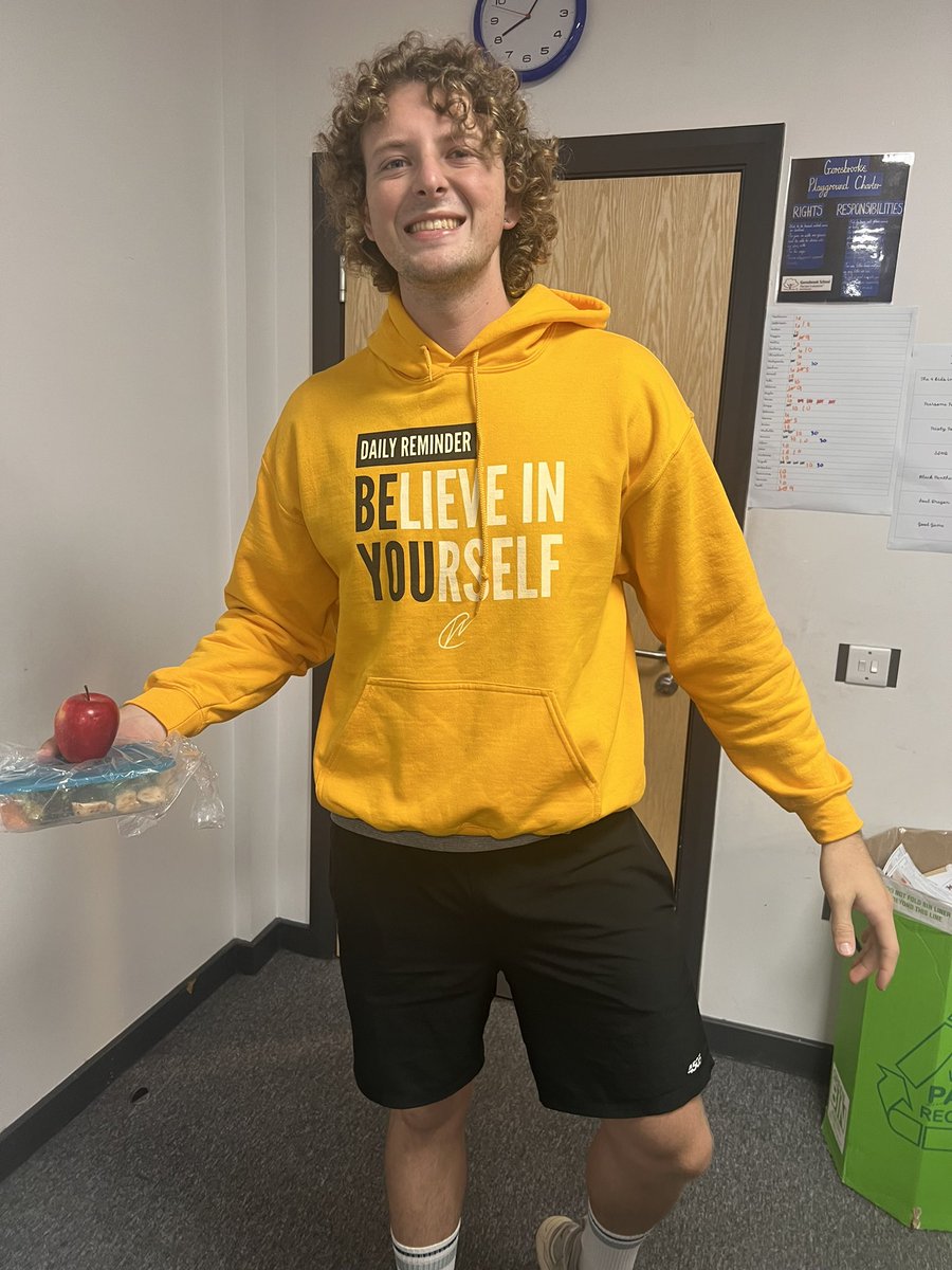 Assemblies with <a href="/MrGoldingGBS/">Mr Golding</a> are always a joy! From Michael Bublé music when entering the hall to inspirational hoodie quotes, there’s never a dull moment. Thank you Mr Golding! 👏
