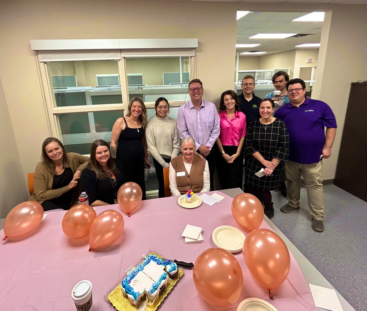 Today we celebrated <a href="/GeorginaNi18449/">Georgina Nickoriuk</a> 10 year work anniversary. Thank you for all your contributions to <a href="/RedDeerPolytech/">Red Deer Polytechnic</a>!