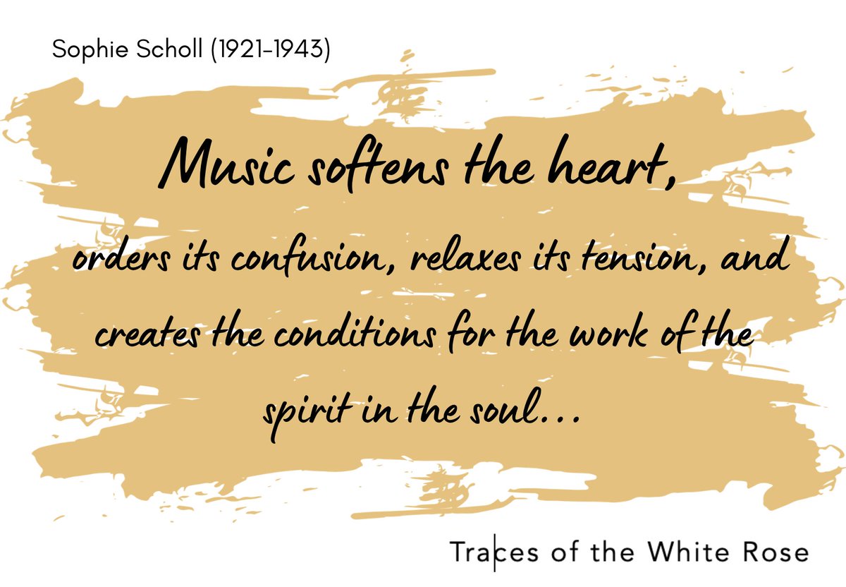 TRACES OF THE WHITE ROSE – LIVE CONCERT The White Rose spoke out and paid with their lives. This Friday we're joining @SansaraChoir in London, telling this incredible story through powerful music, and translations by students! More info and tickets: stmartin-in-the-fields.org/calendar/sansa…