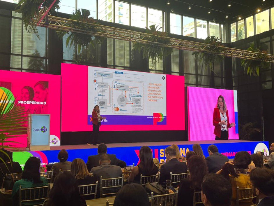 Un placer participar en la #SemanaRSE2023 de <a href="/Sumarse/">Sumarse Panamá</a>. La #sostenibilidad es un driver clave para la generación de #reputación y es imprescindible que volquemos todos nuestros esfuerzos para seguir construyendo valor de forma transversal.