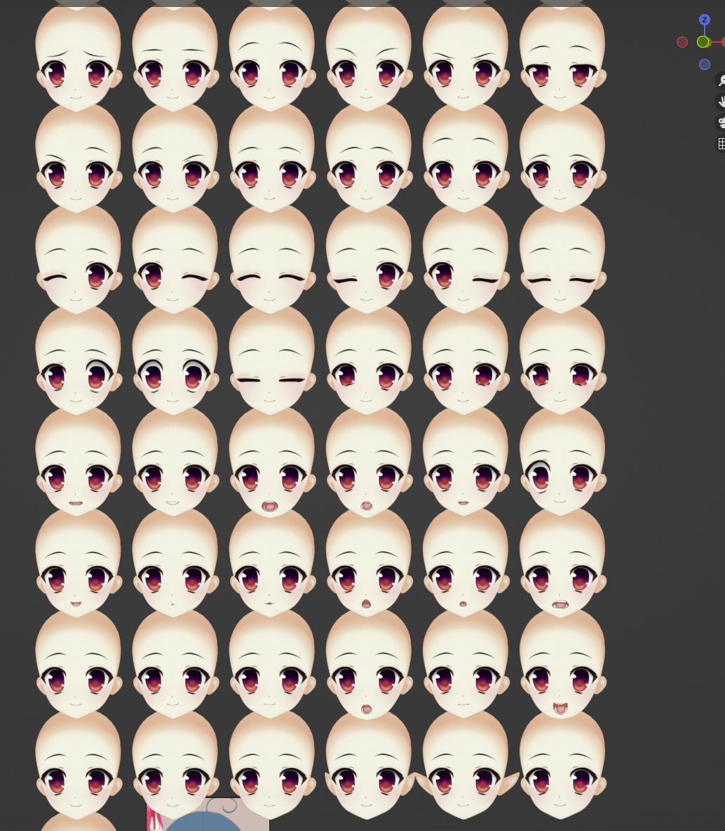 ocuuda's tweet image. this is your reminder to get bookyakuno&apos;s lazy shapekey tools to be able to organize your shapekeys into FOLDERS!!!! not only that but being able to autogenerate objects for each shapekey for previews or editing