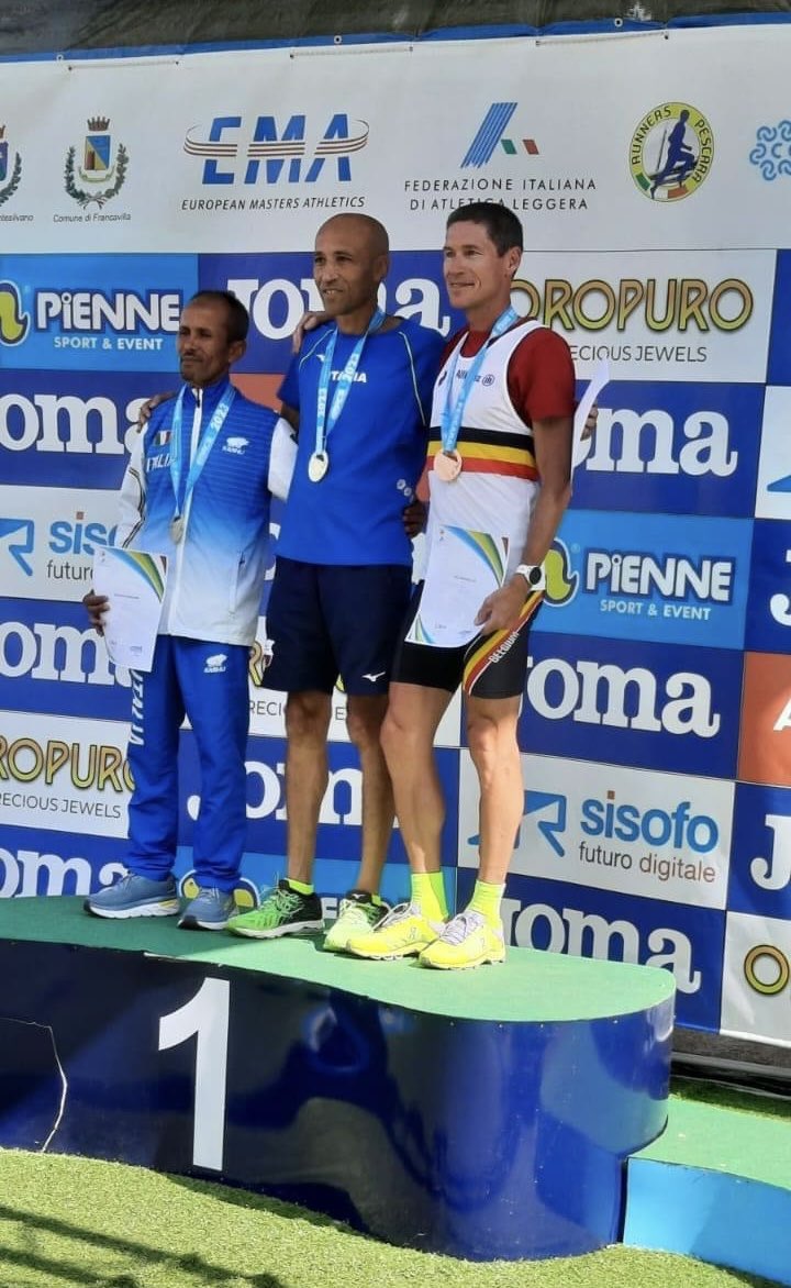 enegomarcesina's tweet photo. Congratulazioni a @SaidBoudalia per il titolo di Campione Europeo nella categoria Master 55! https://t.co/47E5IDAVB1