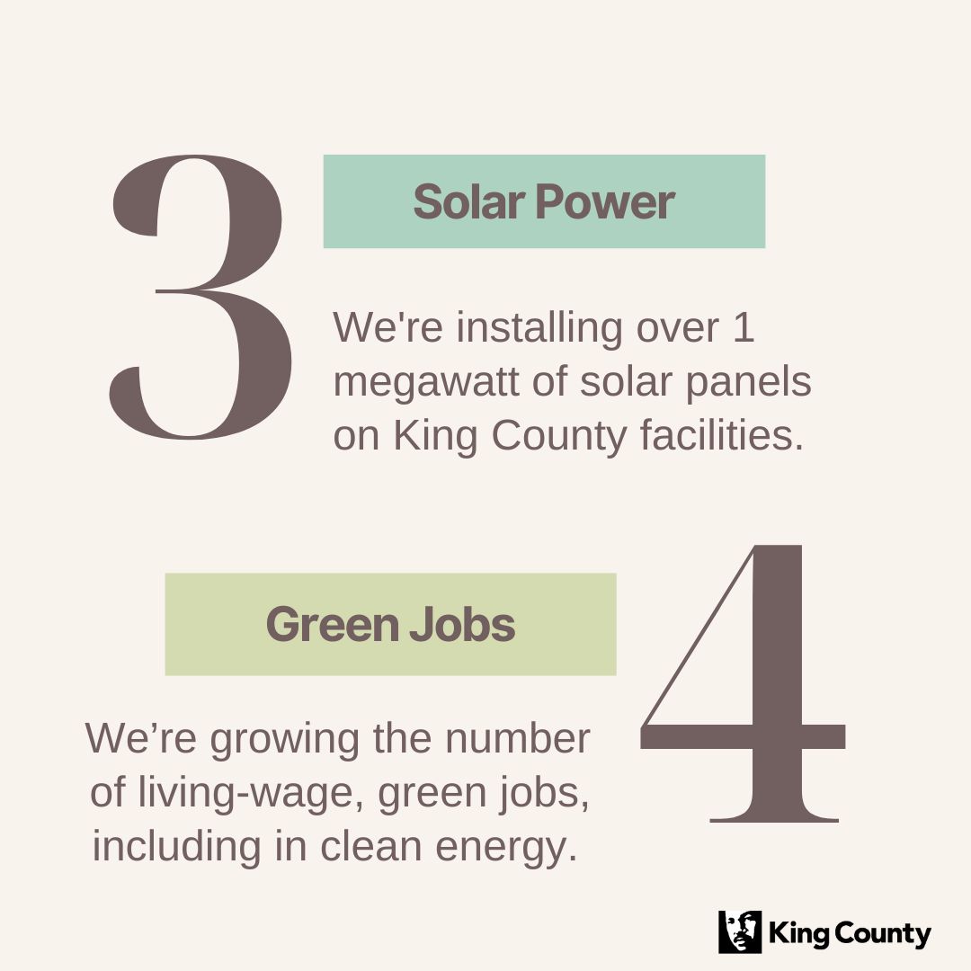 Four things we’re doing in King County to fight climate change ⬇