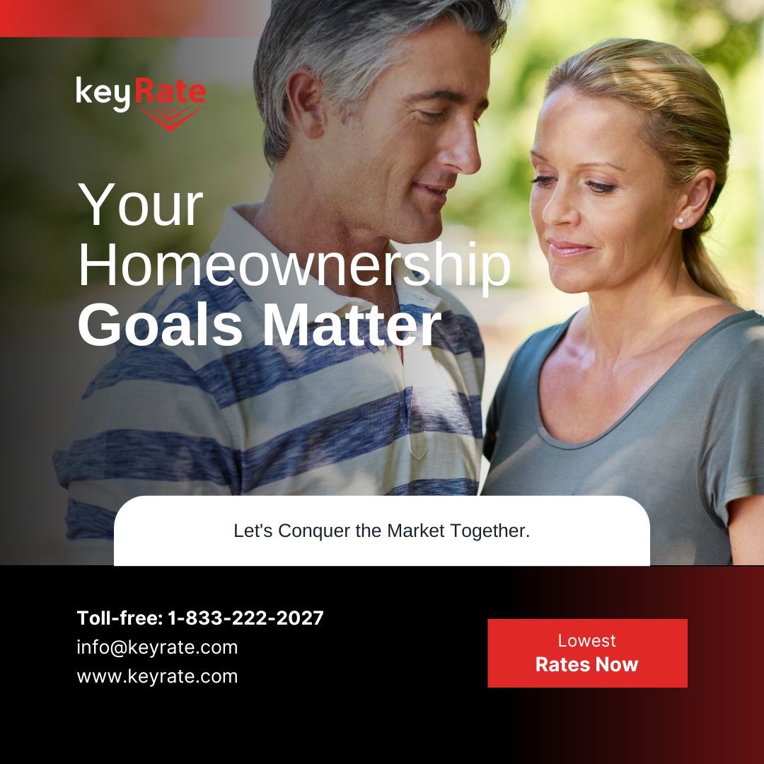 At every step of the journey, we're dedicated to helping you achieve your dream of owning a #home. Let's embark on this exciting adventure together, conquering the #realestate market with confidence and expertise. 

Call Toll Free: 1-833-222-2027
info@keyrate.com