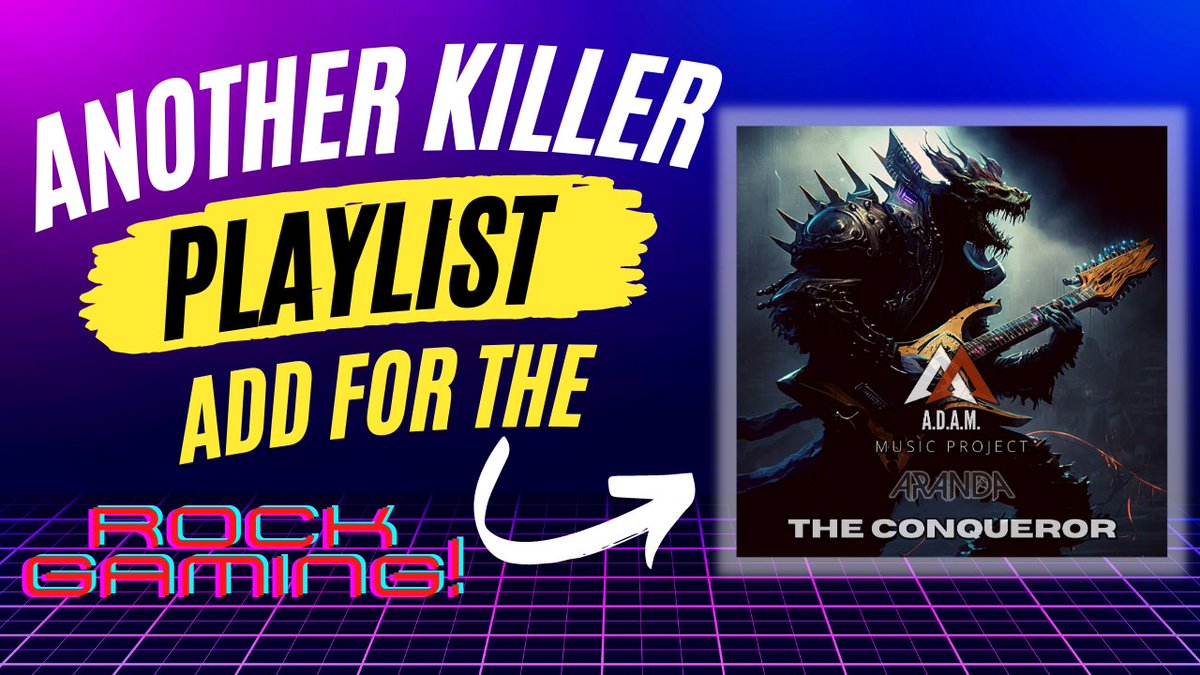 #playlistadd #bowsersong Another killer add for THE CONQUEROR.  Rock Gaming...Position #11.  Let's Go.  Thanks for the add Rock Gaming!...
ayr.app/l/YXYL