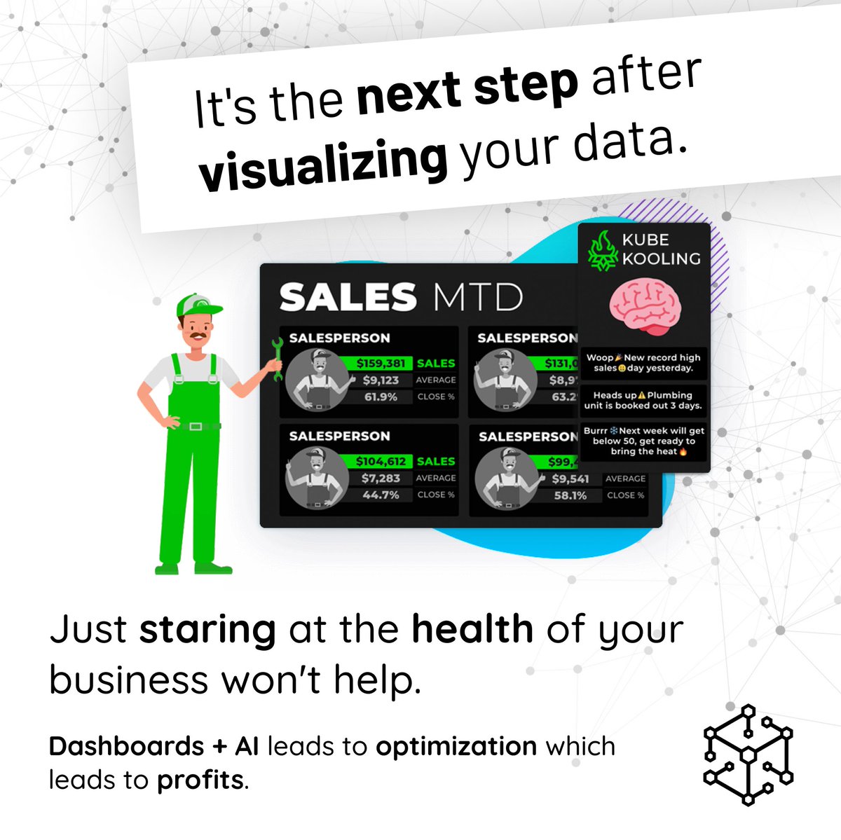 datacubeai's tweet image. In the age of &quot;instant&quot;, your business decisions should be too. With high-speed data dashboards, you can spot issues and act in real-time. The faster your insights, the quicker you adapt, ensuring your business always stays a step ahead. 📊 #DashboardsInAction #InstantInsights