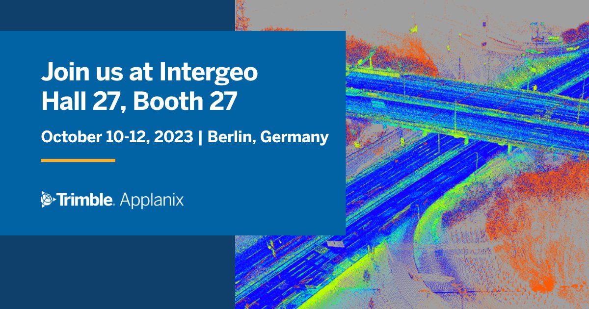Trimble Applanix tweet media