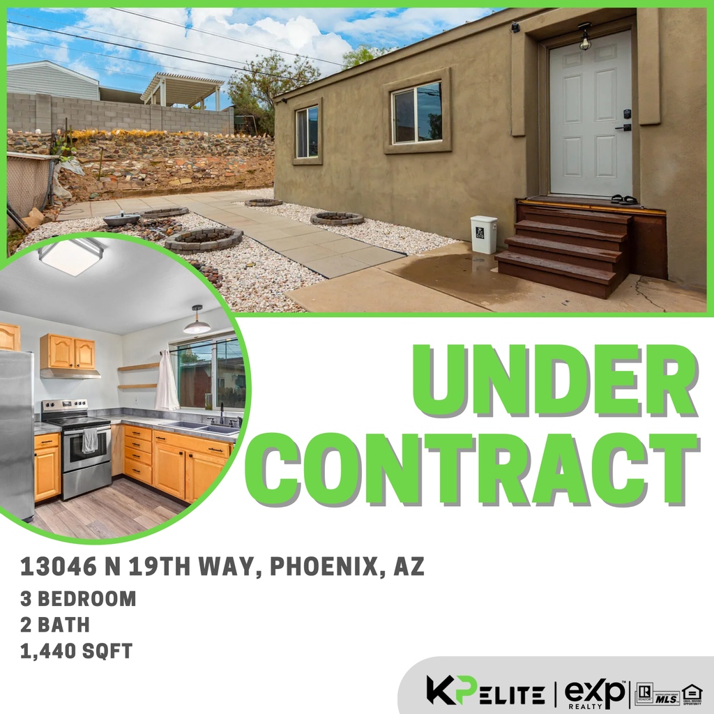 Offer Accepted 🤩Kyle Thomson has done it again! Join the leading team in the business and work with the best! Email us at 📧INFO@KPELITEAZ.COM. #Phoenixundercontract #undercontract #homeselling #homebuying #homeshopping #househunting #Phoenixhome #homebuyer #buyer #phoenix