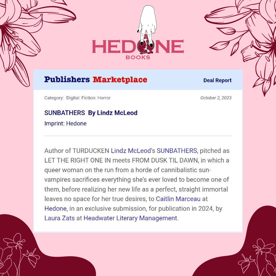 Hedone Books tweet media
