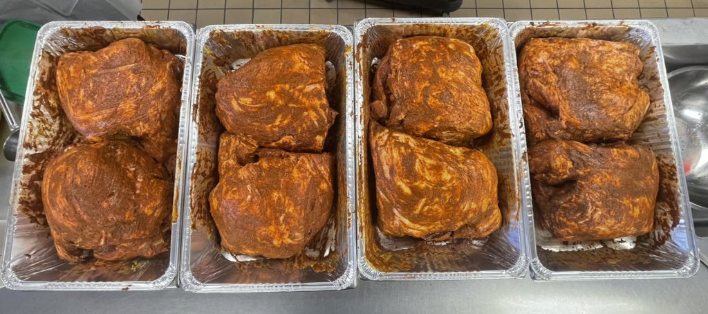 It’s about BBQ time @AnkenySchools !! After 6 hours of slow roast, these beautiful pork butts will become pork burnt ends!! 😋😋😋 @AnkenySouthview @AnkenyNorthview @AnkenyParkview @AnkenyPRMS @ankeny_jaguars @SNAI23557398 #wefeedkids