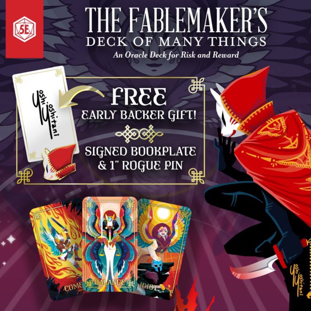 Every backer who joins in the first 72 hours will get a FREE enamel pin and a signed bookplate! 

So go go go! You have 69 hours left (nice)